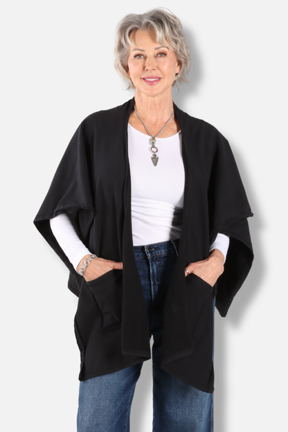 Patch Pocket Topper - Black