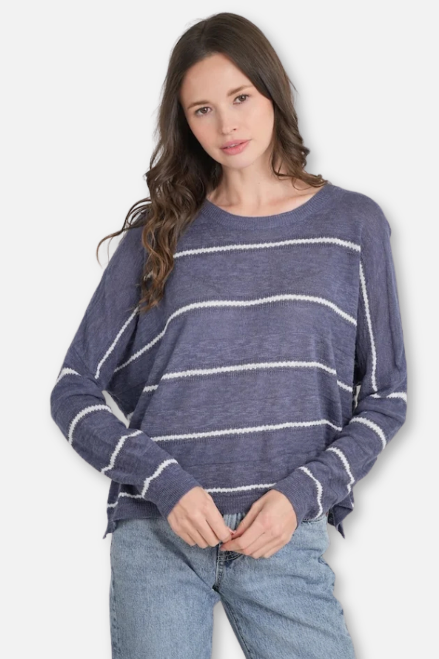 Ripple Sweater - Indigo