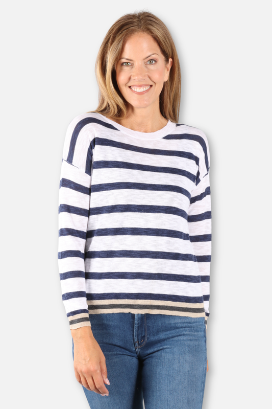 Madison Sweater - White
