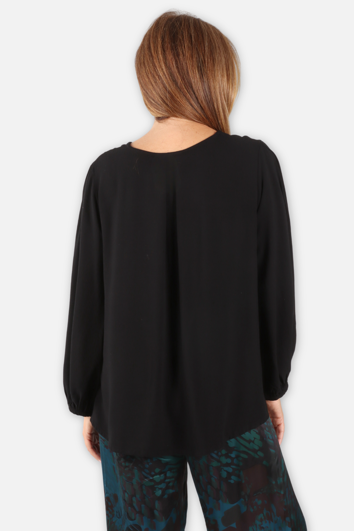 Long Sleeve Lucinda Shirt - Black