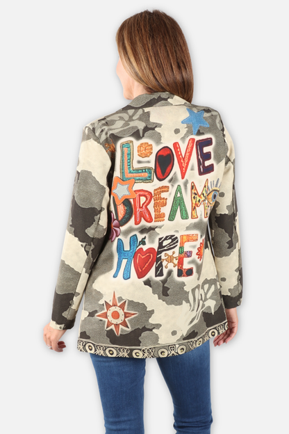 Love Dream Hope Blazer
