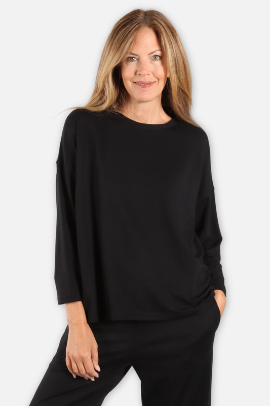 Oversized Sweatshirt - Black