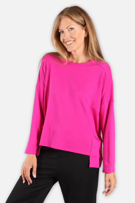 Pocket Top - Fuchsia