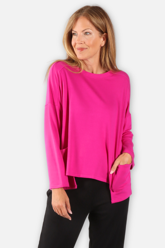 Pocket Top - Fuchsia