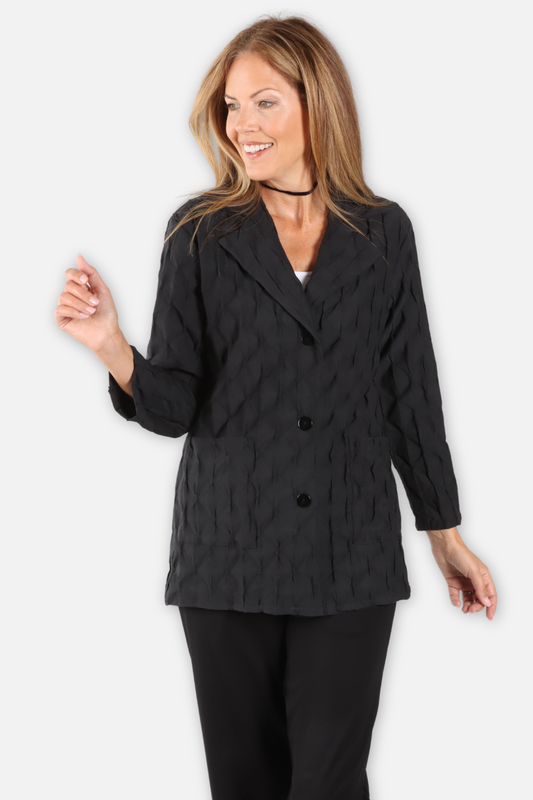 Texture Jacket - Black