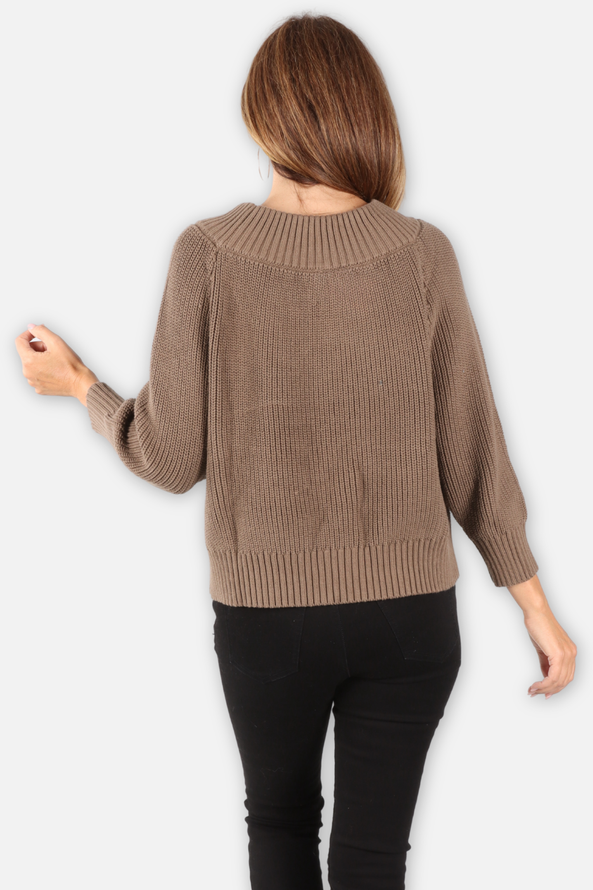 Chunky Chic Sweater - Turtle
