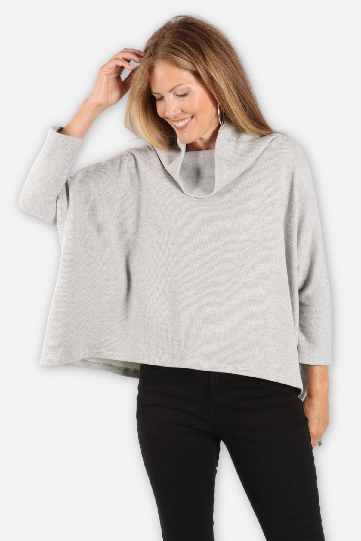 Oversized Coverall - Heather Grey