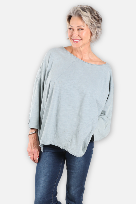 Be Free Top - Vintage Sky