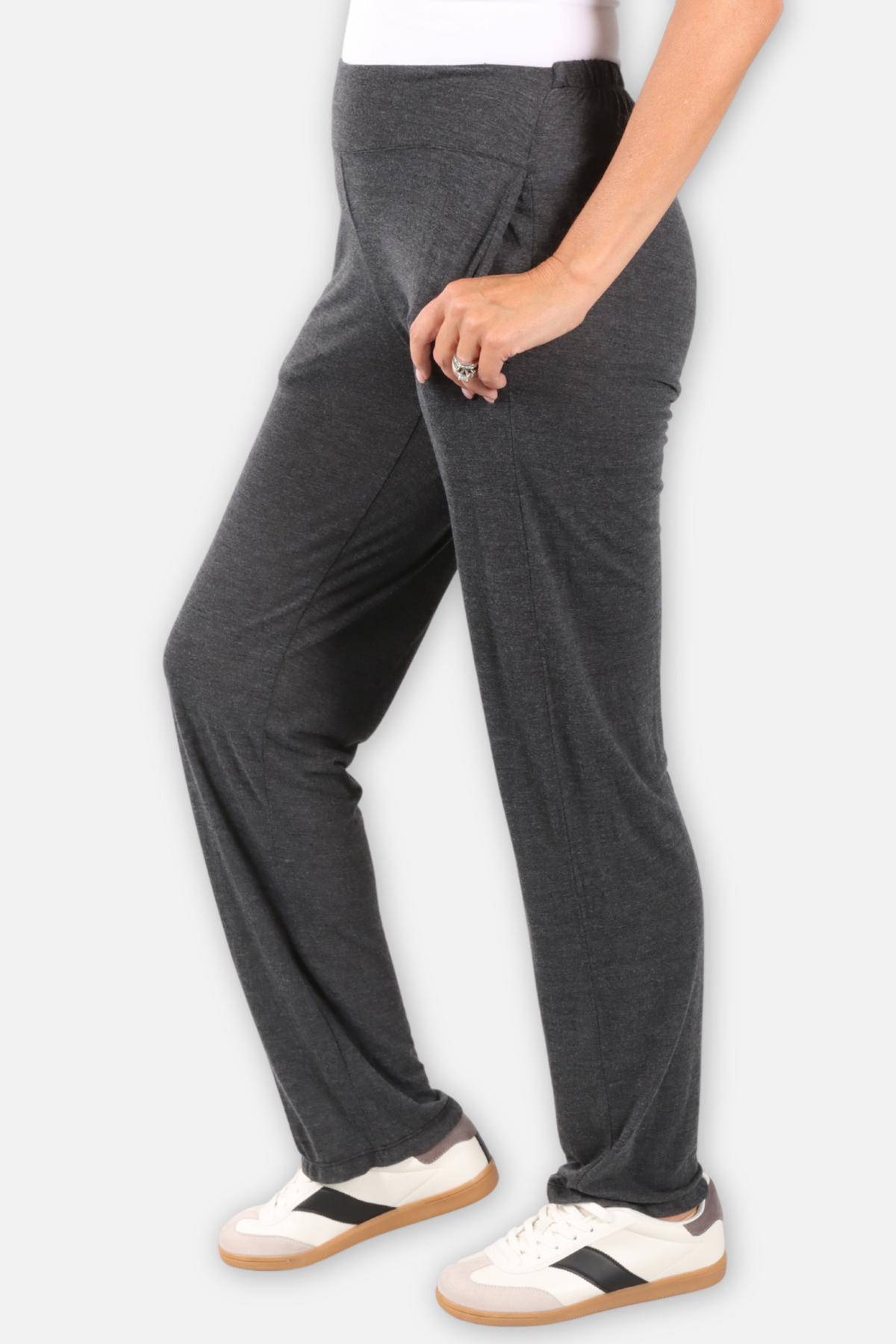 Andi Crop Pant - Black Prairie Lux