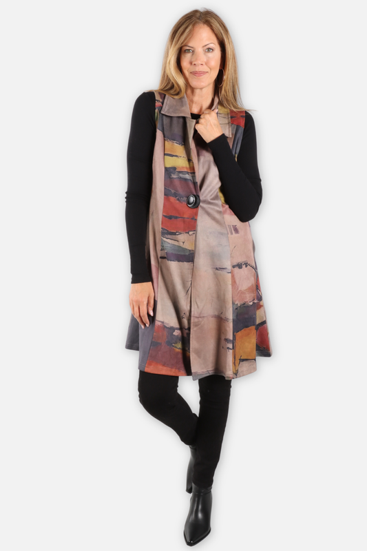 Long Tank Jacket - Multi Color 