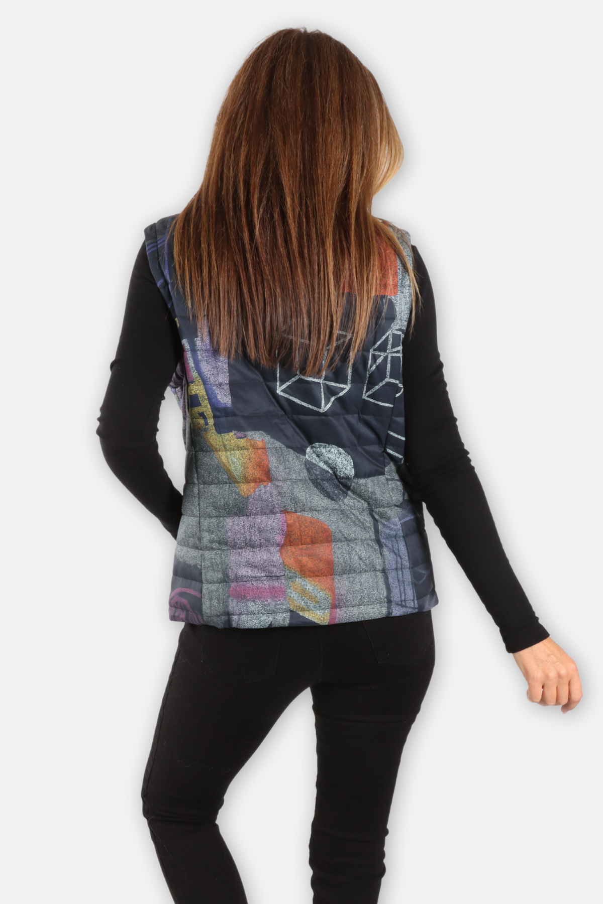 Puffer Vest - Purple