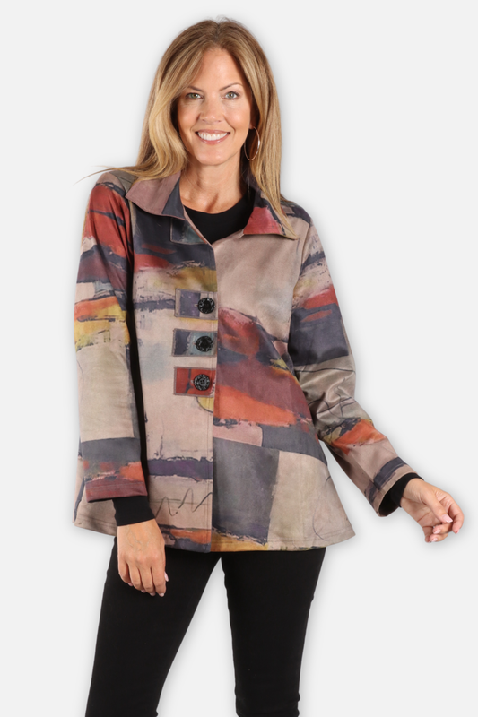 3 Button Jacket - Multi Color 