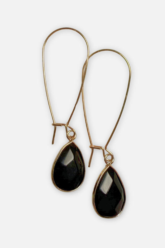 Faceted Drop Earring #1