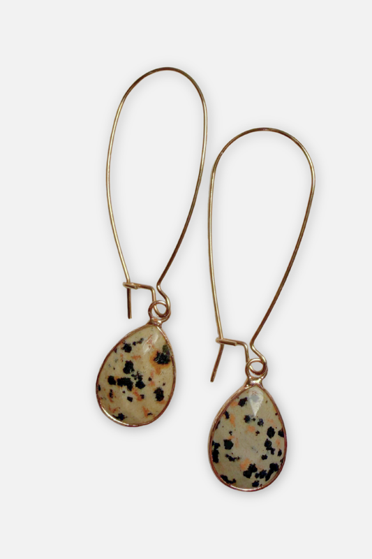 Faceted Drop Earring #3