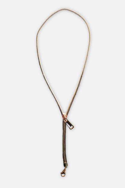 Zippy Lariat Necklace - Gold
