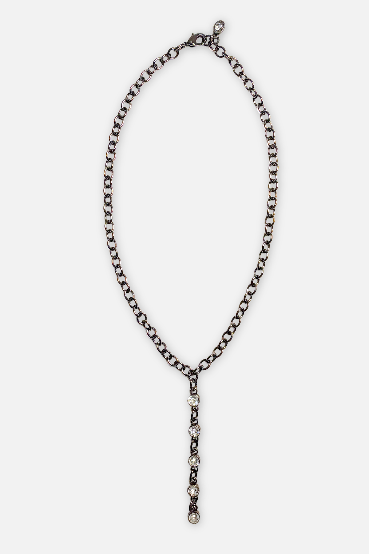 Cascade Necklace - Gunmetal