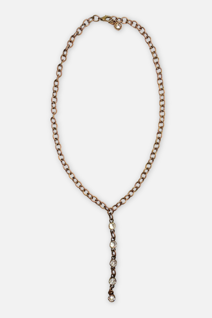 Cascade Necklace - Vintage Gold