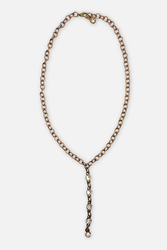 Cascade Necklace - Vintage Gold