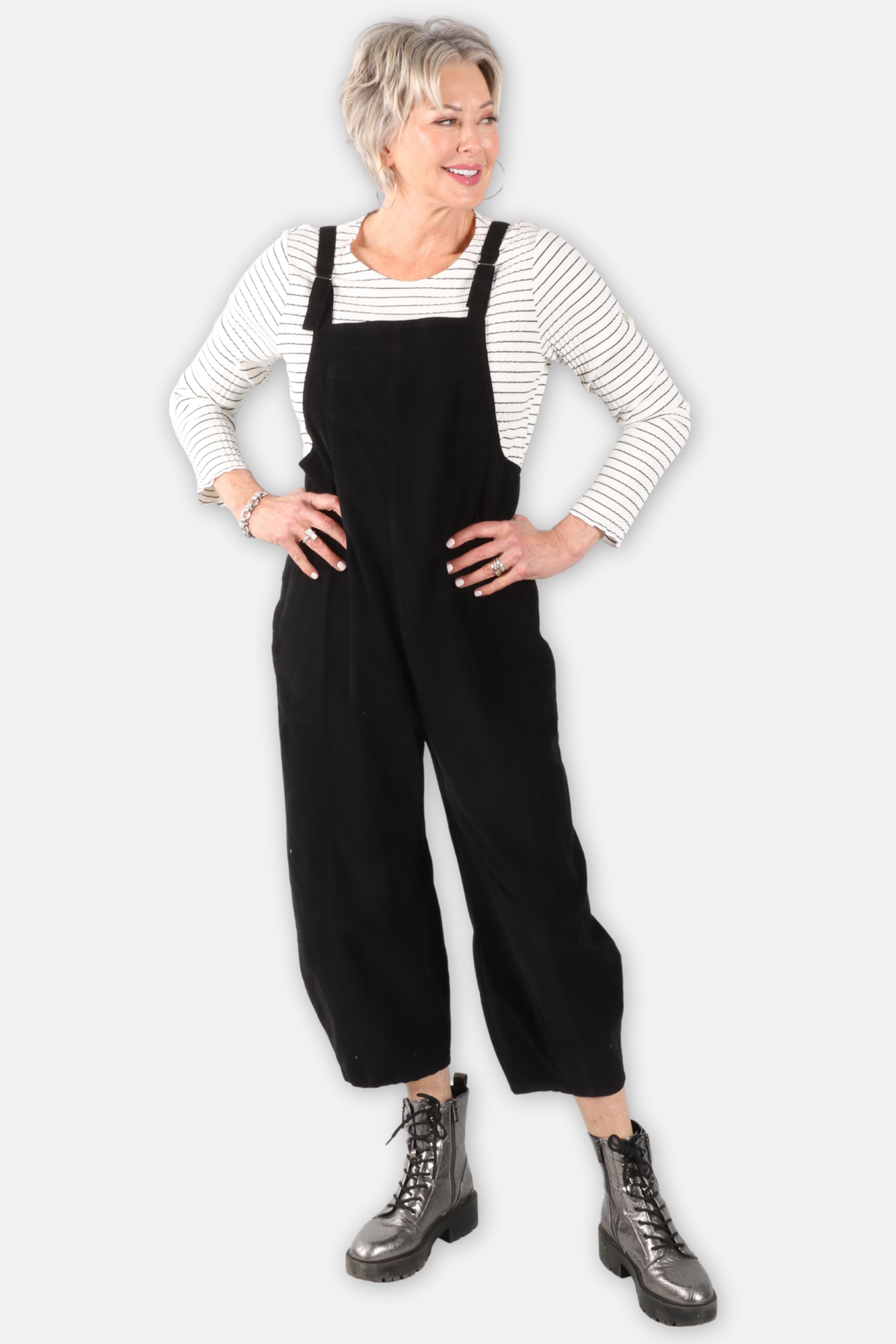 Baby Corduroy Jumper - Black