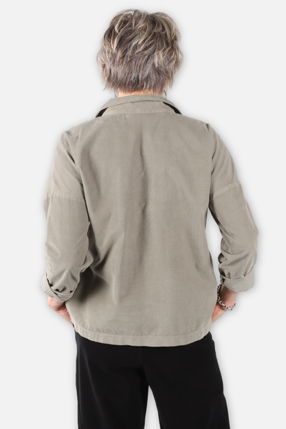 Baby Corduroy Shirt - Moss