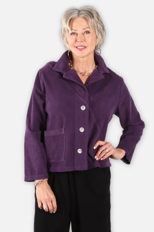 Weekend Corduroy Jacket - Mulberry