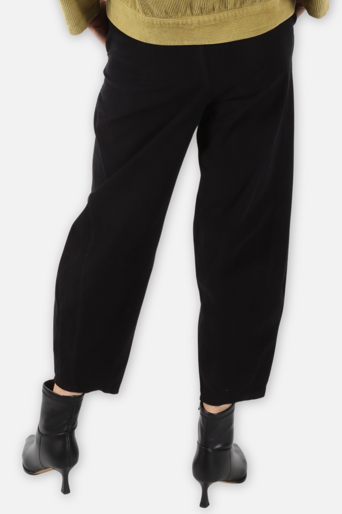 Baby Corduroy Pleat Pant - Black