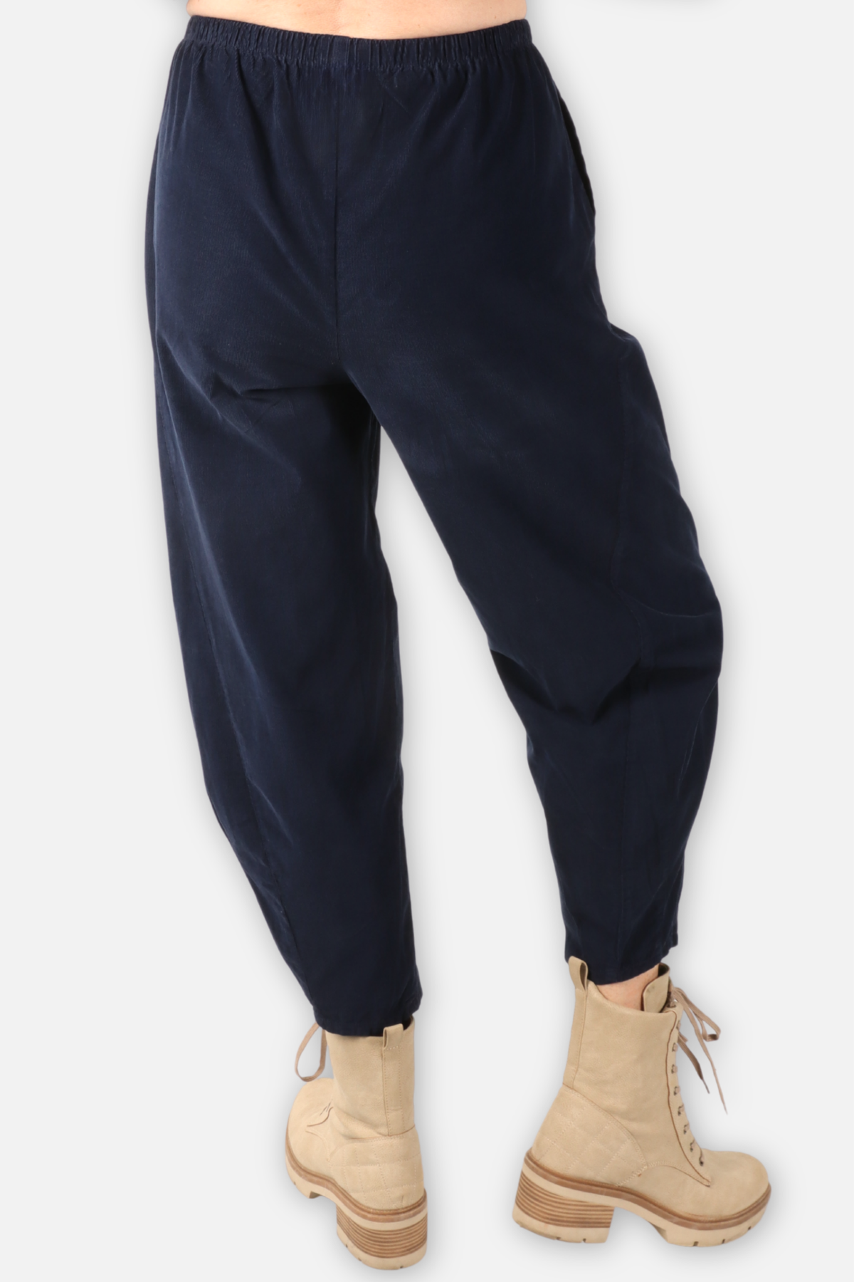 Baby Corduroy Pleat Pant - Denim