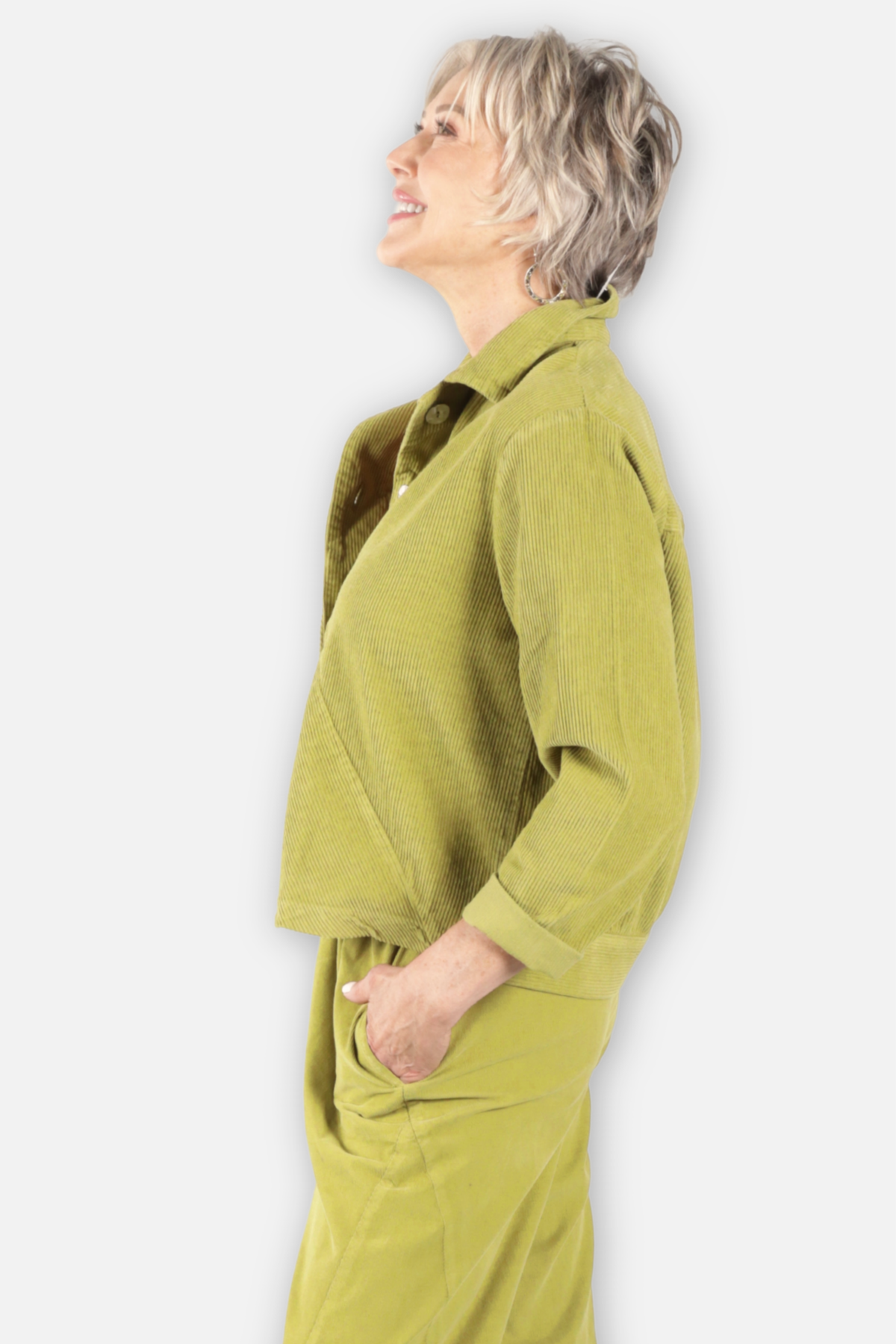 Weekend Corduroy Jacket - Avocado