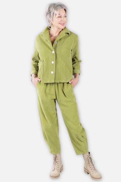 Weekend Corduroy Jacket - Avocado