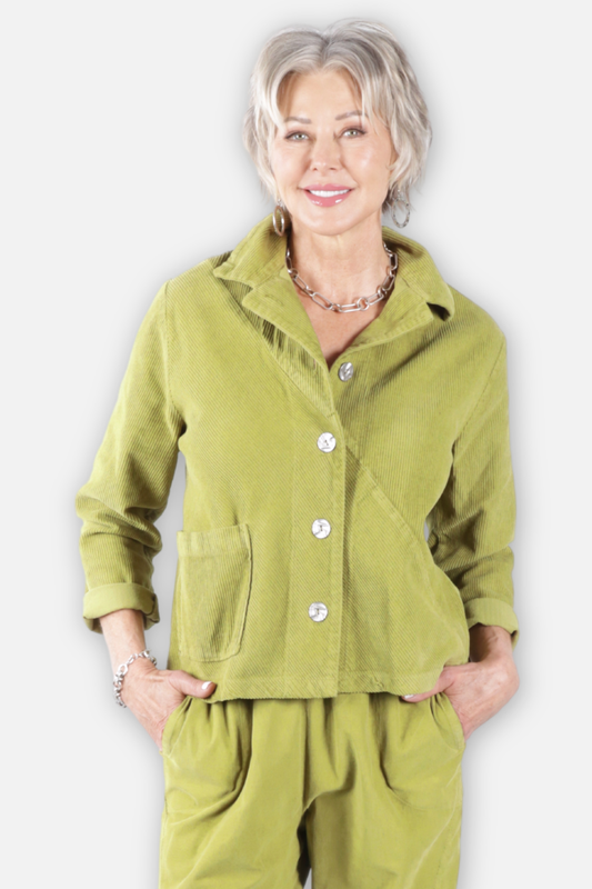 Weekend Corduroy Jacket - Avocado