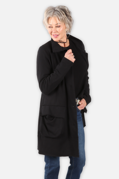 3D Pocket Jacket - Black