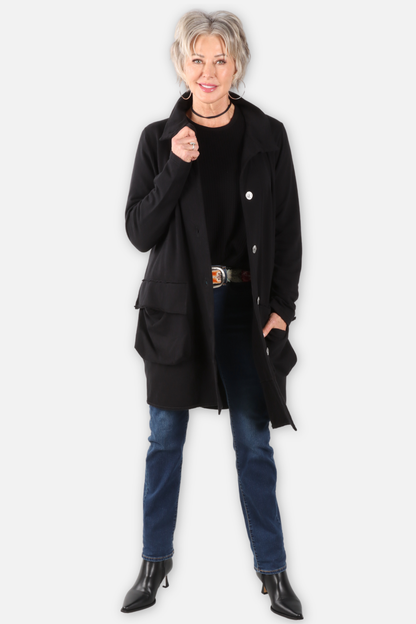 3D Pocket Jacket - Black