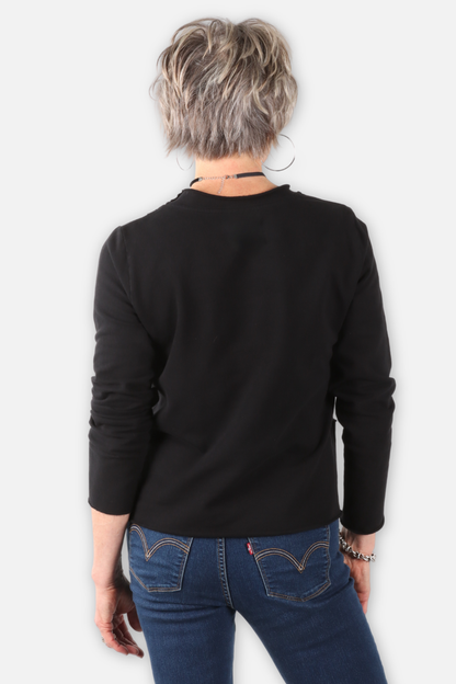 Cross Top - Black 