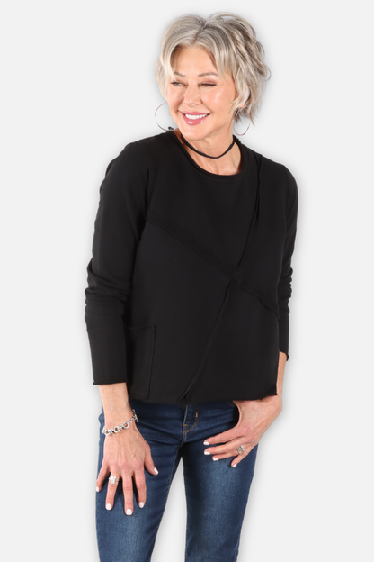 Cross Top - Black 