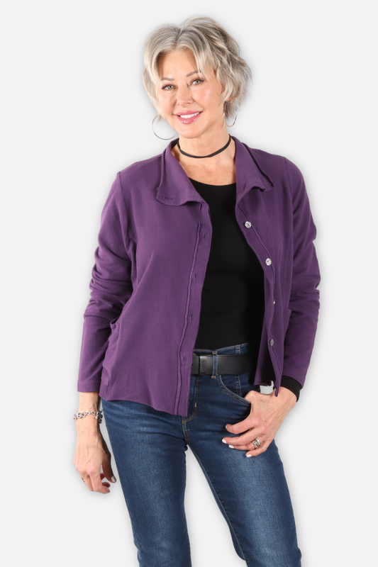 Short Jacket - Mulberry