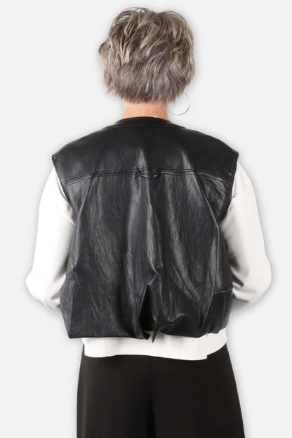 Nocturne Sculpted Vest - Black