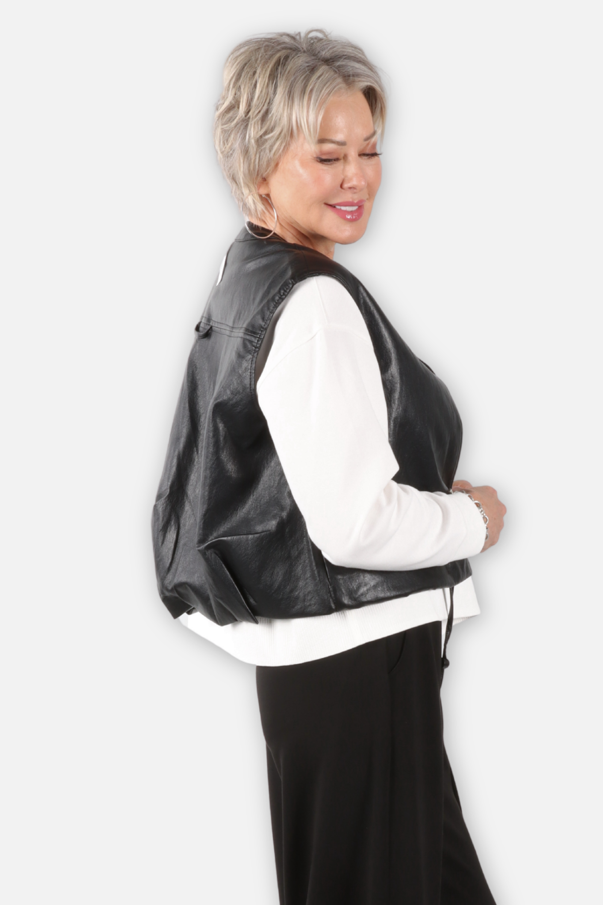 Nocturne Sculpted Vest - Black