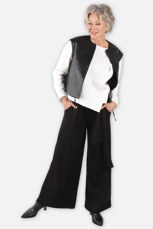 Nocturne Sculpted Vest - Black