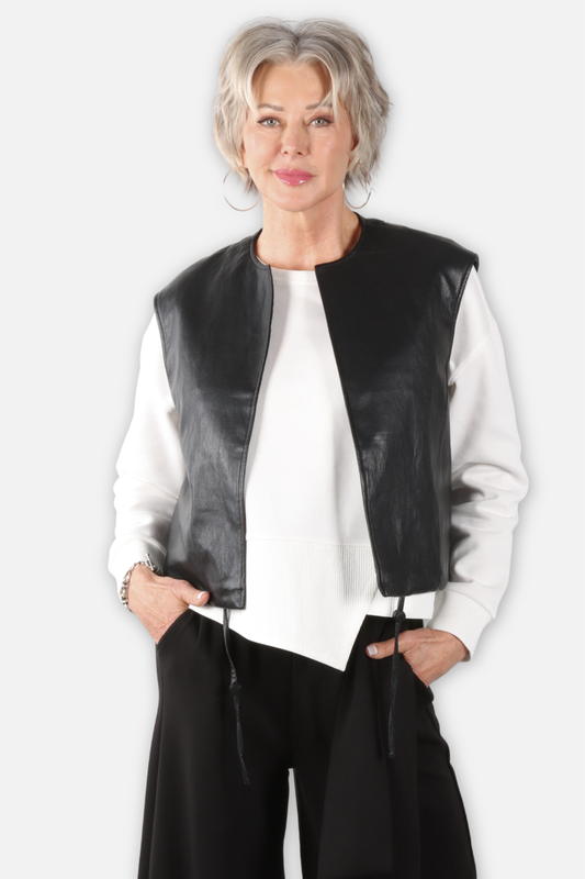 Nocturne Sculpted Vest - Black