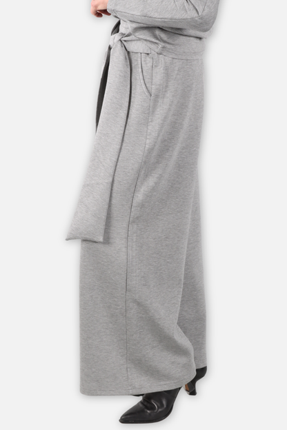 Cascade Wide Leg Pant - Silver
