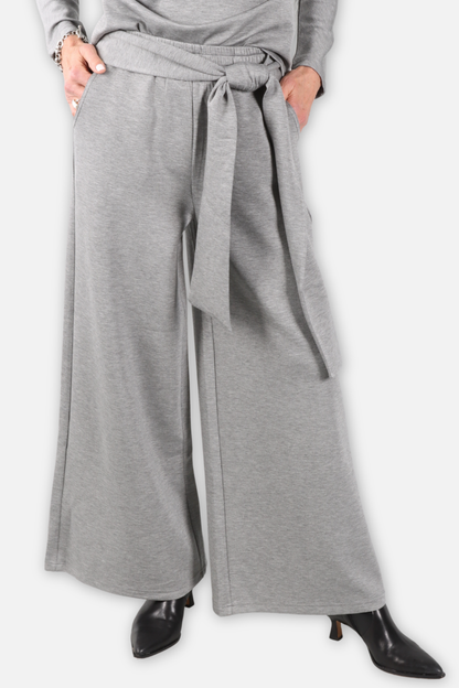 Cascade Wide Leg Pant - Silver