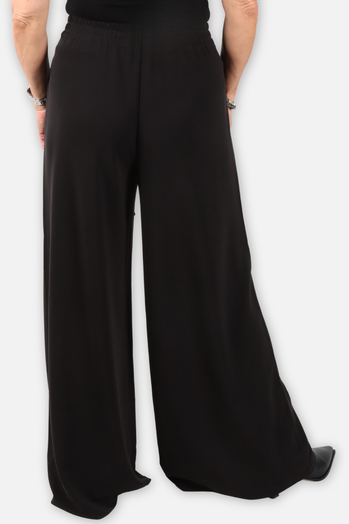Cascade Wide Leg Pant - Black 