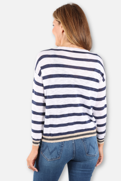 Madison Sweater - White