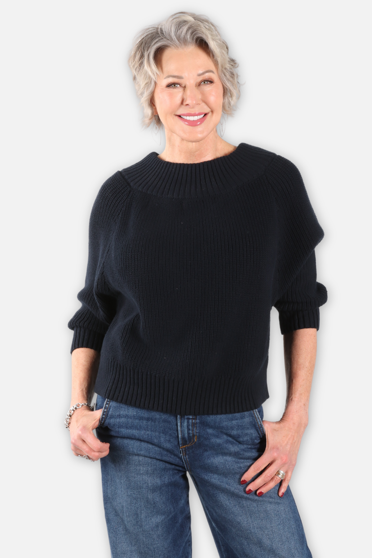 Chunky Chic Sweater - Midnight
