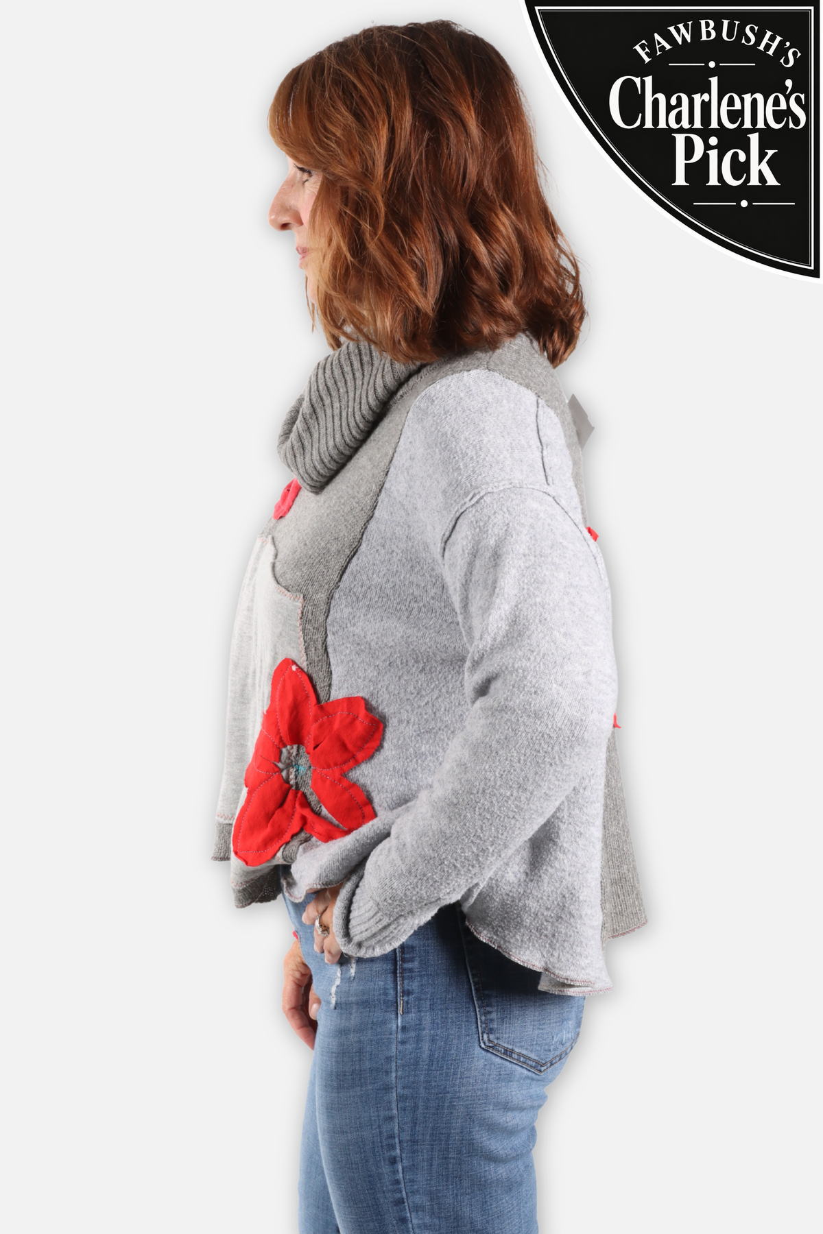 Winter Flower Sweater - Multi #2