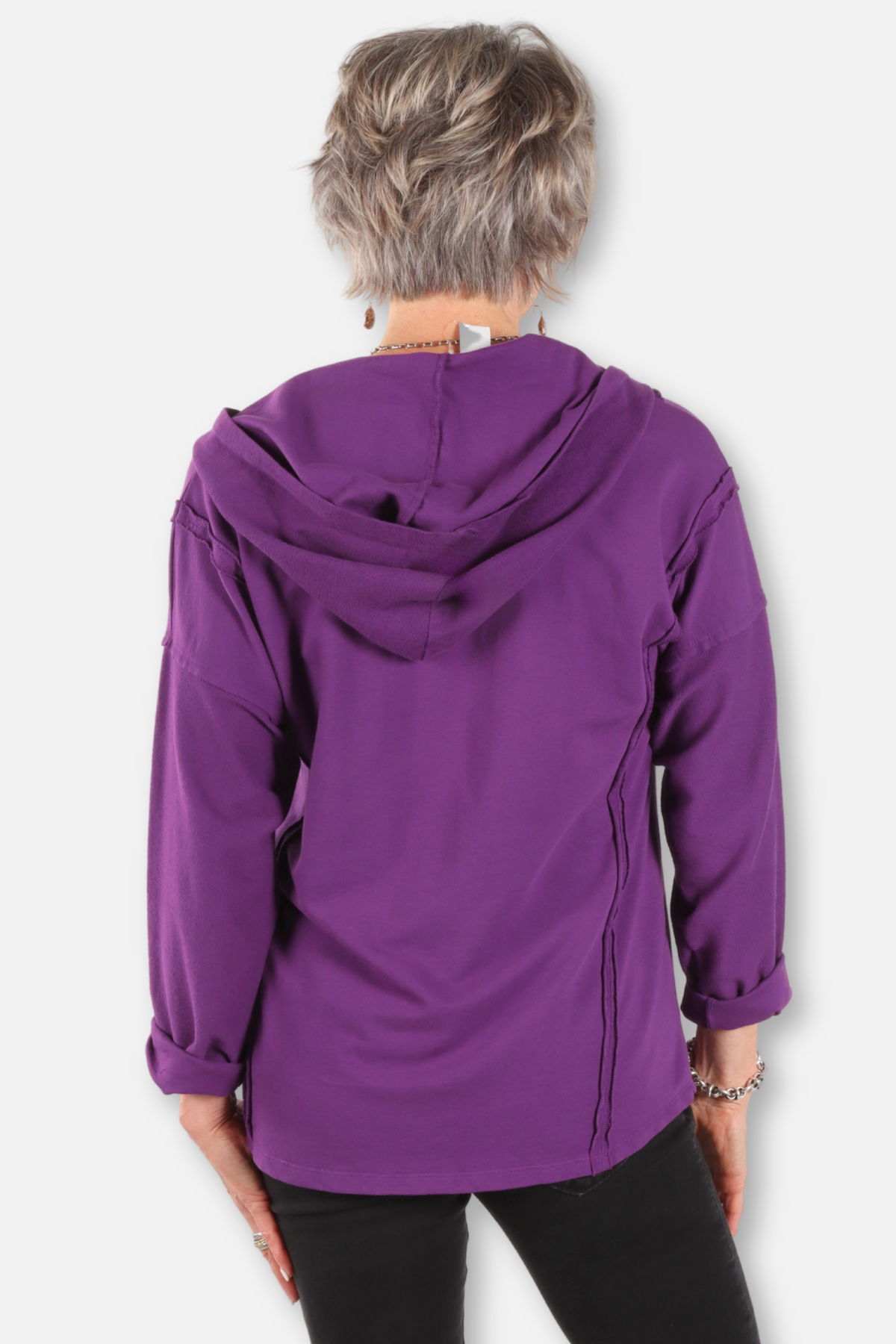 Relaxed Hoodie - Grape