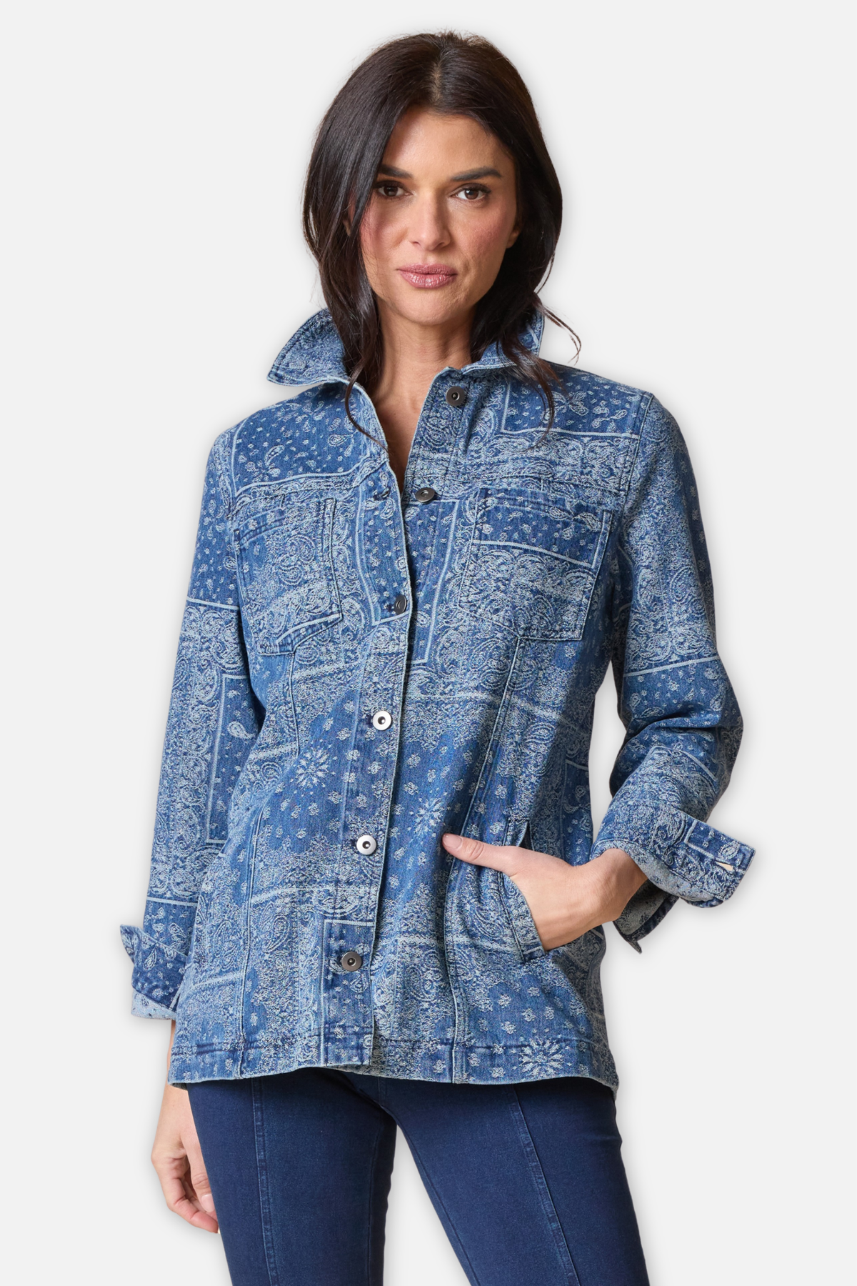 Boyfriend Jacket - Indigo