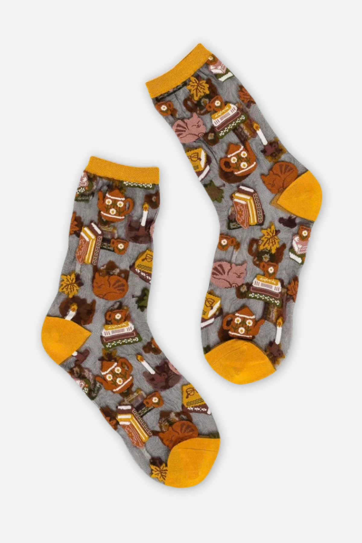 Sheer Sock - Book Lovers