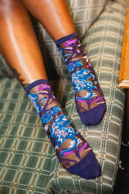 Sheer Sock - Nightshade Jaguar