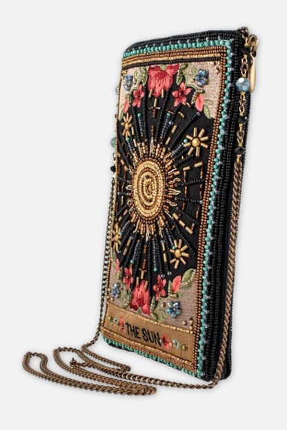 Shine On Crossbody Phone Bag - Sun & Flower